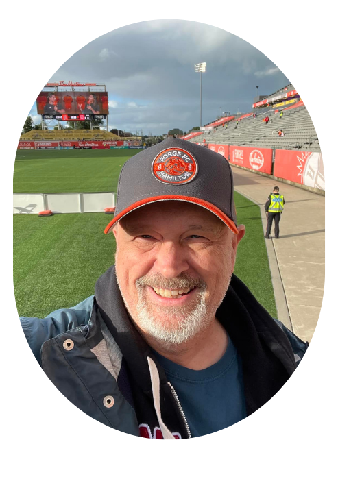 Picture of me at the Hamilton Forge FC game